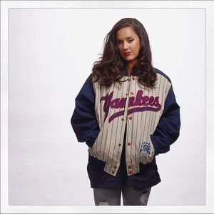 NY Yankees custom vintage jacket 80s 90s